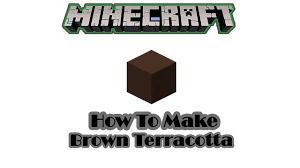 To make brown terracotta, place 8 terracotta and 1 brown dye in the 3×3 crafting grid. How To Make Brown Terracotta In Minecraft à¦® à¦‡à¦¨à¦• à¦° à¦« à¦Ÿ à¦• à¦­ à¦¬ à¦¬ à¦° à¦‰à¦¨ à¦Ÿ à¦° à¦• à¦Ÿ à¦¤ à¦° à¦•à¦°à¦¬ à¦¨ Youtube