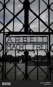 The theft of the historic wrought iron gate, which measures two metres (yards) by one metre, apparently happened overnight, police said in a statement. Arbeit Macht Frei Work Image Photo Free Trial Bigstock