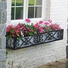 Usually ships within 6 to 10 days. 72 Savannah 6 Foot Metal Window Box Cage Cast Iron