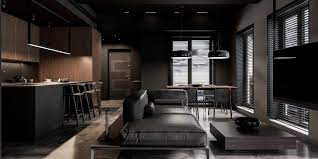 Design Apartments For Single Men On Behance Apartment Design Modern Apartment Design Mens Apartment Decor