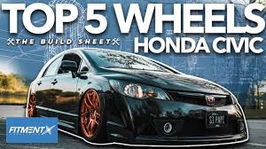 Check spelling or type a new query. Top 5 Wheels For Honda Civics The Build Sheet Youtube