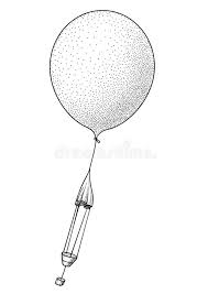 Pin By Erin Collins On Drawing Balloon Illustration Weather Balloon Drawings