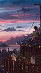Wallpaper Anime Sunset Anime Scenery Wallpaper Anime Scenery Scenery Wallpaper