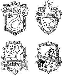 This one is a circle full of some of my harry potter drawings! Hufflepuff Coloring Pages Coloring Home