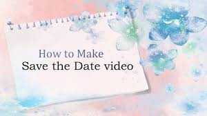Get inspired by 692 professionally designed save the date cards templates. How To Make A Save The Date Video Youtube