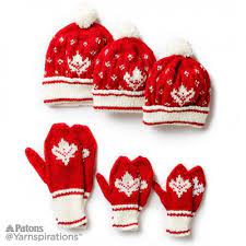 Free Intermediate Knit Hat And Mitten Pattern Mittens Pattern Knitting Patterns Free Knitting