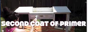 While paint only covers the surface of the concrete. How To Paint Furniture Without Sanding In Just 4 Easy Steps