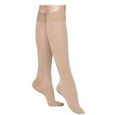 Sigvaris Select Womens Compression Socks 20 30 Mmhg Knee High With Grip Top Knee High Stockings Womens Compression Socks Compression Knee High