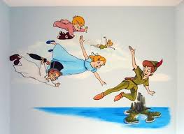 Peter Pan Jpg 473 345 Mural Infantil Murales Murales Pintados