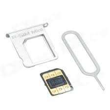 The sim in sim card stands for subscriber identity module. R Sim 0 22mm Universal Ultra Thin Mini Unlock Sim Card Adapter For Iphone 4s 5 5c 5s Silver