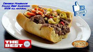 Dengeos Restaurant Dengeos Homemade Italian Beef Sandwich Facebook