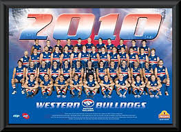Best western bulldogs bets for the 2020 afl season. Western Bulldogs 2010 Afl Team Frame Western Bulldogs Afl Aussie Rules Sports Memorabilia Memorabilia Australia