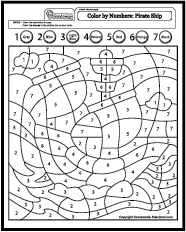 The color by number app has been designed for both adults and children and can be a. Color By Number Coloring Pages Pirate Coloring Pages Coloring Pages Alphabet Coloring Pages
