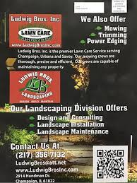 About us premier lawn care is owned and operated by jason owens and jamey taylor. Ludwig Bros Inc Champaign Il