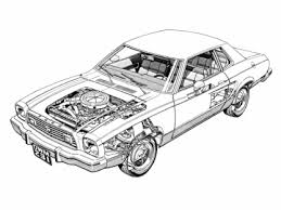 Free download 35 best quality p 51 mustang coloring pages at getdrawings. Ford Mustang Cutaway Drawings In High Quality
