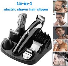 4.9 out of 5 stars. Buy 15 In 1 Electric Shaver Hair Clipper Multi Functional Trimmer Hairstyle Facial Styling Kit With Comb At Affordable Prices Free Shipping Real Reviews With Photos Joom