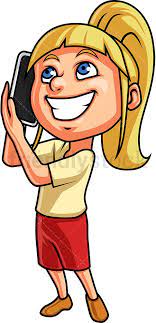You can use them for free. Little Girl Talking On The Phone Cartoon Clipart Vector Friendlystock Mobile Phone Logo Mobile Phone Covers Mobile Phone Design