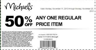 Michaels Printable Coupons 50 Off Coupon 51 Sales In November Michaels Coupon Coupons Printable Coupons