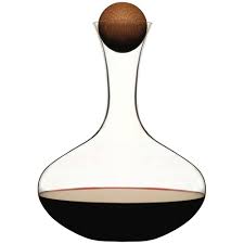Gorgeously curved with that classic swan shaped finish, this classy decanter is made from premium. Sagaform Wine Carafe With Oak Stopper Red Candy