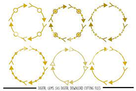 Download Free Tribal Arrow Frame Circle Svg Dxf Eps Png Files Crafter File Free Svg Files For Cutting Machine