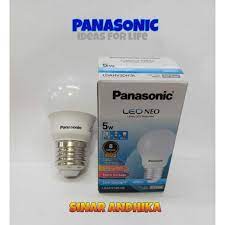 Produk produk seperti bohlam led, downlight led, ceiling led, panel led, display led, sign led, strip led, dan berbagai produk lainnya tersedia di kami. Jual Lampu Led Bulb Neo Panasonic 5 Watt Terbaru Juli 2021 Blibli