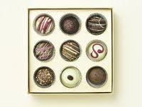 Truffle Box 9pc Always Dessert Lolli And Pops