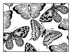 Adults are starting to embrace their inner child by breaking out the crayons. Beautiful Butterfly Coloring Pages For Spring Kids Activities Blog