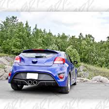 In south korea, it is marketed under hyundai's 'premium youth lab'. 2013 2017 Hyundai Veloster Turbo 2 5 Cat Back Dual Exit Aluminized With Tips Uniqperformance