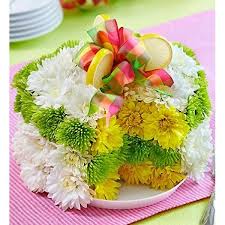 Happy Birthday Flowers Poshuk Google Fresh Flower Cake Flowers Bouquet Gift Flower Cake