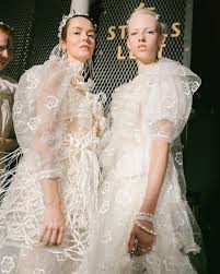 Simone Rocha Ss20 Chic Wedding Dresses Modern Wedding Dress Wedding Dresses Lace