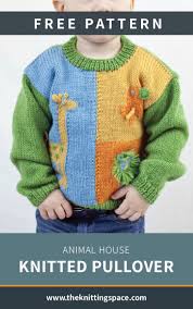Most people don't think much about dish cloths… but put them in a the hands of creative knitters, and wow! Animal House Knitted Pullover Free Knitting Pattern