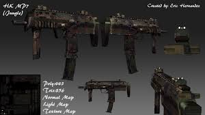 Hk Mp7 3d Model Jungle Jpg 1280 720