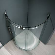 Vigo Round Shower Vg6031 Series Modern New York By Vigo Round Shower Doors Shower Sliding Glass Door Round Shower Enclosure