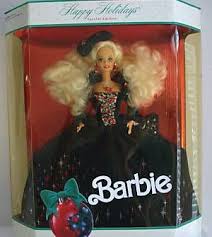 1991 Happy Holiday Barbie Holiday Barbie Dolls Happy Holidays Barbie Christmas Barbie