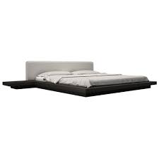 By carnegy avenue (1) queen dark gray headboard. Modloft Worth Modern Platform Bed In Gray Wenge Eurway