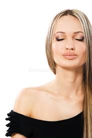 Le Beau Chien De Traîneau Serein Regarde Au Ciel Image stock