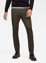 Leather <b>five pocket pants</strong> for men helps to improve the dressing experience yours. D Staq Slim 5 Pockets Pants Asfalt G Star Raw