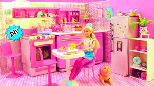 Disfruta con la compa��a del beb� barbie en sus maravillosas aventuras. Como Hacer Cocina Para Casa De Munecas Unicornio Para Barbie Muchas Ideas Para Decorarla Youtube