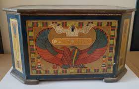 Check spelling or type a new query. Egyptomania Sheet Metal Box Boxes Necessaires