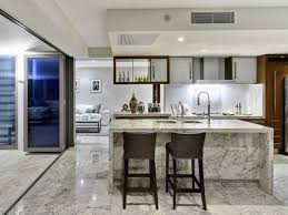 kitchen design marble floor