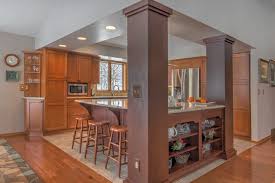 You can try find out more about large open main room with pillars Open Concept Kitchen American Traditional Kitchen Grand Rapids By Thompson Remodeling Houzz