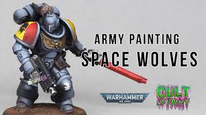 Wolves will absolutely be controlling the battlefield with heroic intervention, fight order, quick units, and outflank. How To Paint Space Wolves For Warhammer 40k Youtube