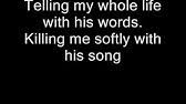She sang as if she knew me in all my dark despair. Roberta Flack V Killing Me Softly With His Song Roblox Id Code Youtube