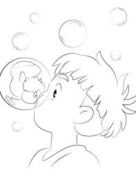 Sosuke And Ponyo 1 Coloring Page Free Printable Coloring Pages For Kids See more of ponyo and sosuke on facebook. sosuke and ponyo 1 coloring page free