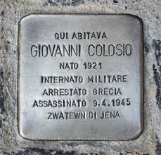 De wikipedia, la enciclopedia libre. Datei Stolperstein Fur Giovanni Colosio Jpg Wikipedia
