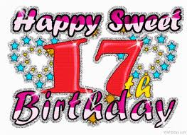 Seventeen years ago, i wished for a daughter. 17th Birthday Card Messages Card Design Template