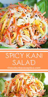 Spicy Kani Salad Recipe The Suburban Soapbox Recipe Spicy Kani Salad Recipe Crab Salad Recipe Yummy Pasta Recipes