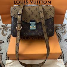 Pochette métis red monogram em. Louis Vuitton Pochette Metis Reverse Monogram Canvas Lv Bag Shopee Philippines