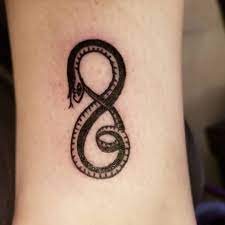 Apr 16, 2014 · the infinity sign has many meanings but the one that speaks to me is ouroboros: Small Infinity Snake Tattoo Novocom Top