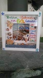 Humorvoll charmant witzig und lustig personalisiert für männer und frauen. Zum 60 Geburtstag Und Als Reisekasse Maritim Mit Muscheln Geschenke Verpacken Weihnachten Geschenke Zum Geburtstag Geldgeschenke Geburtstag Basteln